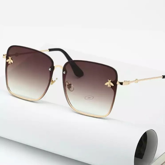 Brown Bee Sunglasses - Picture 3 of 5